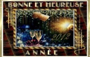 BONNE ET HEUREUSE ANNEE 2012