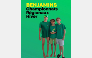 Championnats Régionaux Benjamins à Poitiers